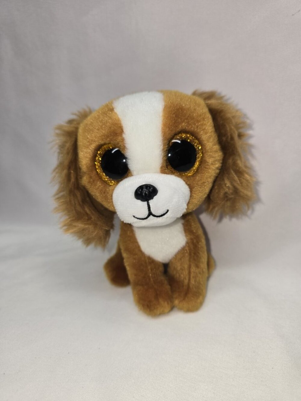 Ty Beanie Boo 2017 Tala Brown Spaniel Puppy Dog 6" Cute Plush Soft